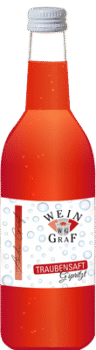 Traubensaft G’spritzt rot 0,33L (ab 24 Stk.) – pur auf Anfrage!